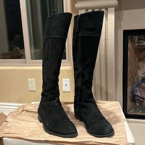 Wide Black Boots